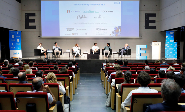 Inversores en el startup day de ESADE alumni